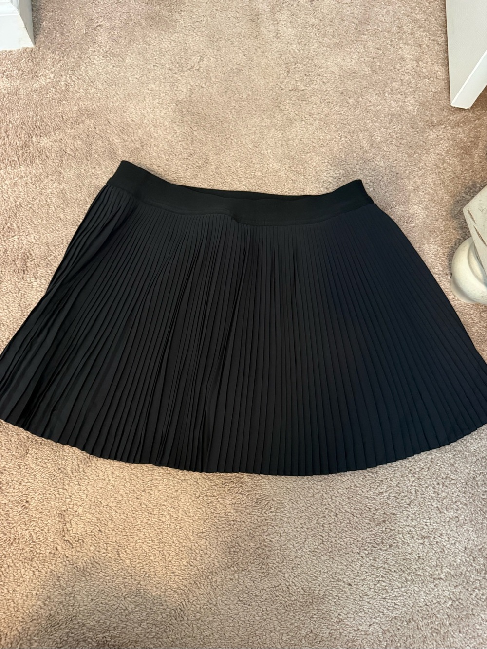 Old Navy- Black Pleated A-Line Skirt - Women's